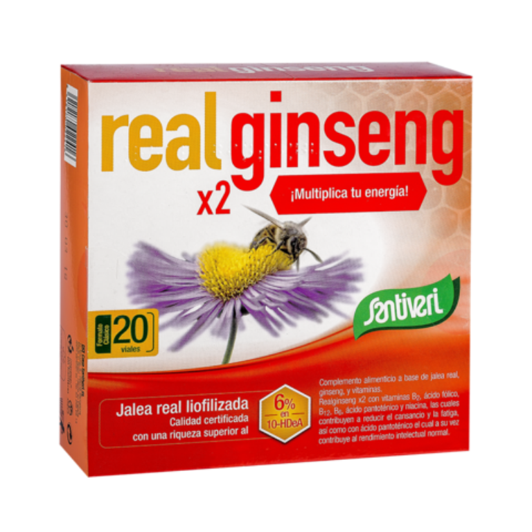 REALGINSENG x2 20 VIALES